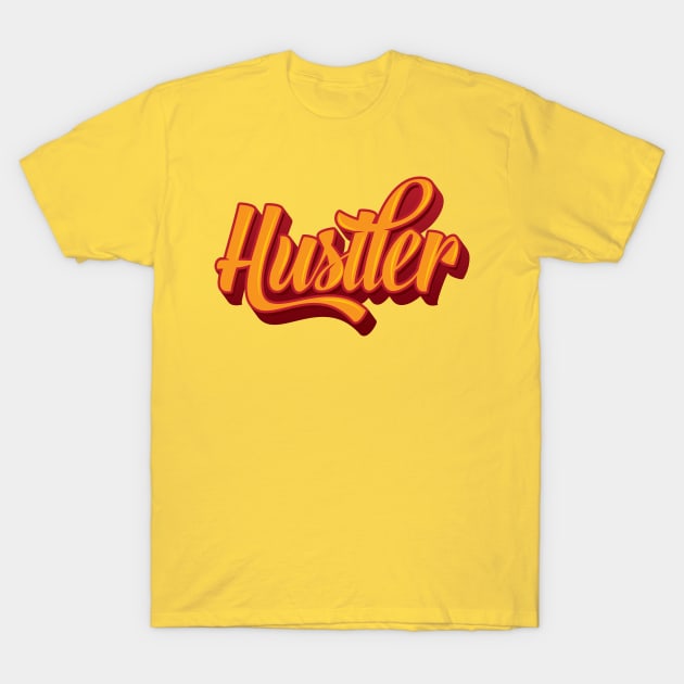 Hustler T-Shirt by threeblackdots